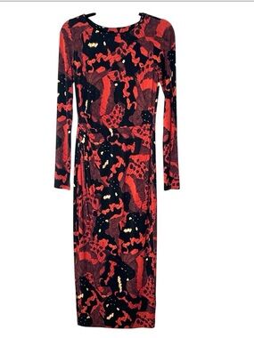 Peruvian Connection Long Sleeve Maxi Dress XS